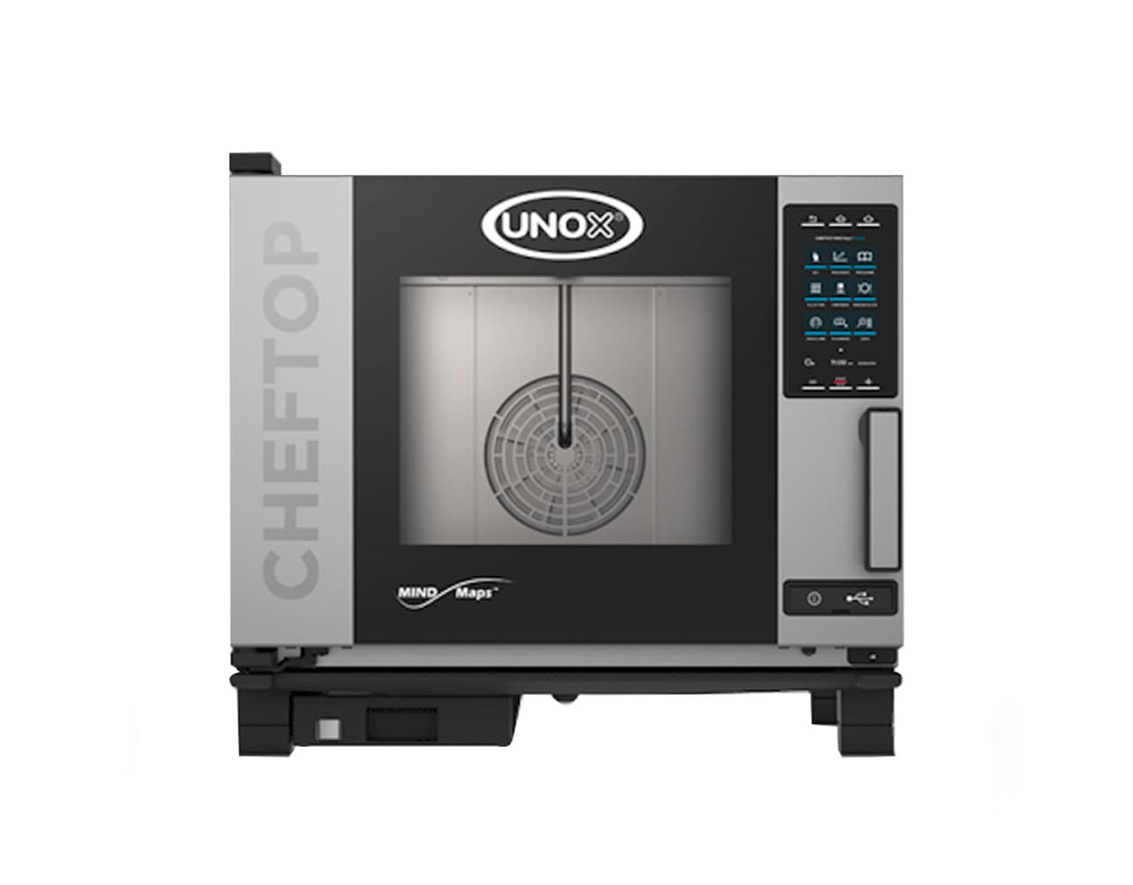Horno Unox combinado eléctrico Cheftop MIND.Maps™ COUNTERTOP PLUS 5 bandejas