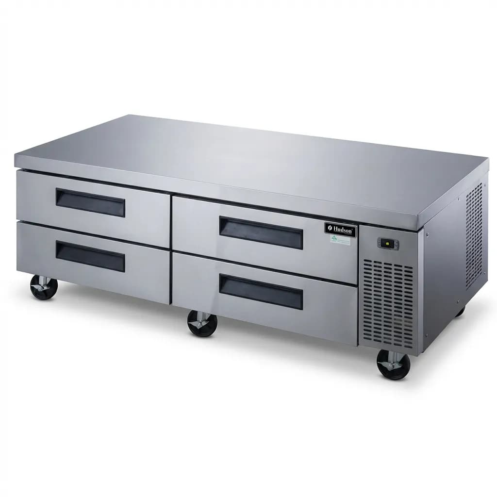Base refrigerada Hudson 72 pulgadas