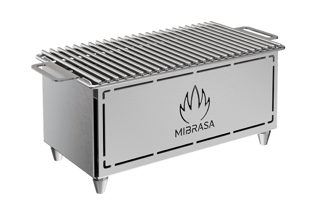 Parrilla portátil hibachi Mibrasa 300 4 comensales