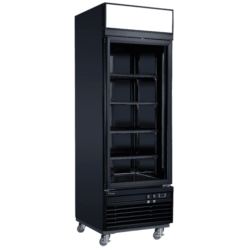 CONGELADOR VERTICAL 1 PUERTA DE VIDRIO 478 LI