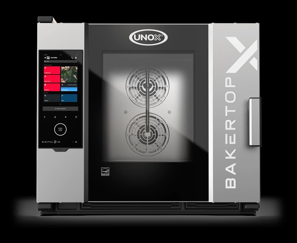 Horno Unox combinado eléctrico trifásico BAKERTOP-X™ Digital.ID™ 5 bandejas